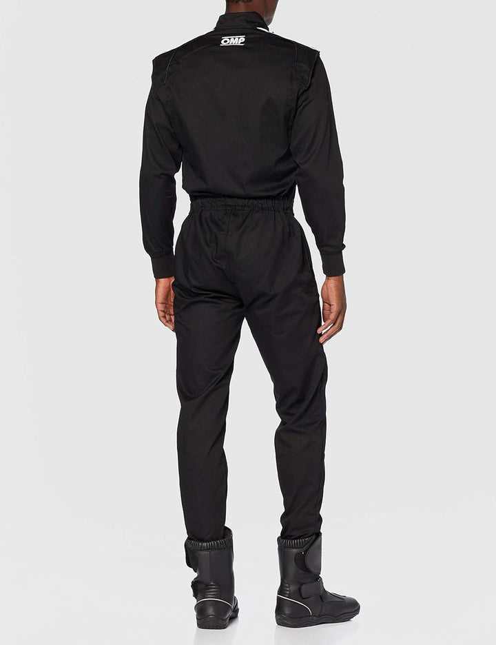 New! KK01719 OMP Summer K Kart Suit Indoor Karting Overalls 3 Colours S Schwarz, S Schwarz