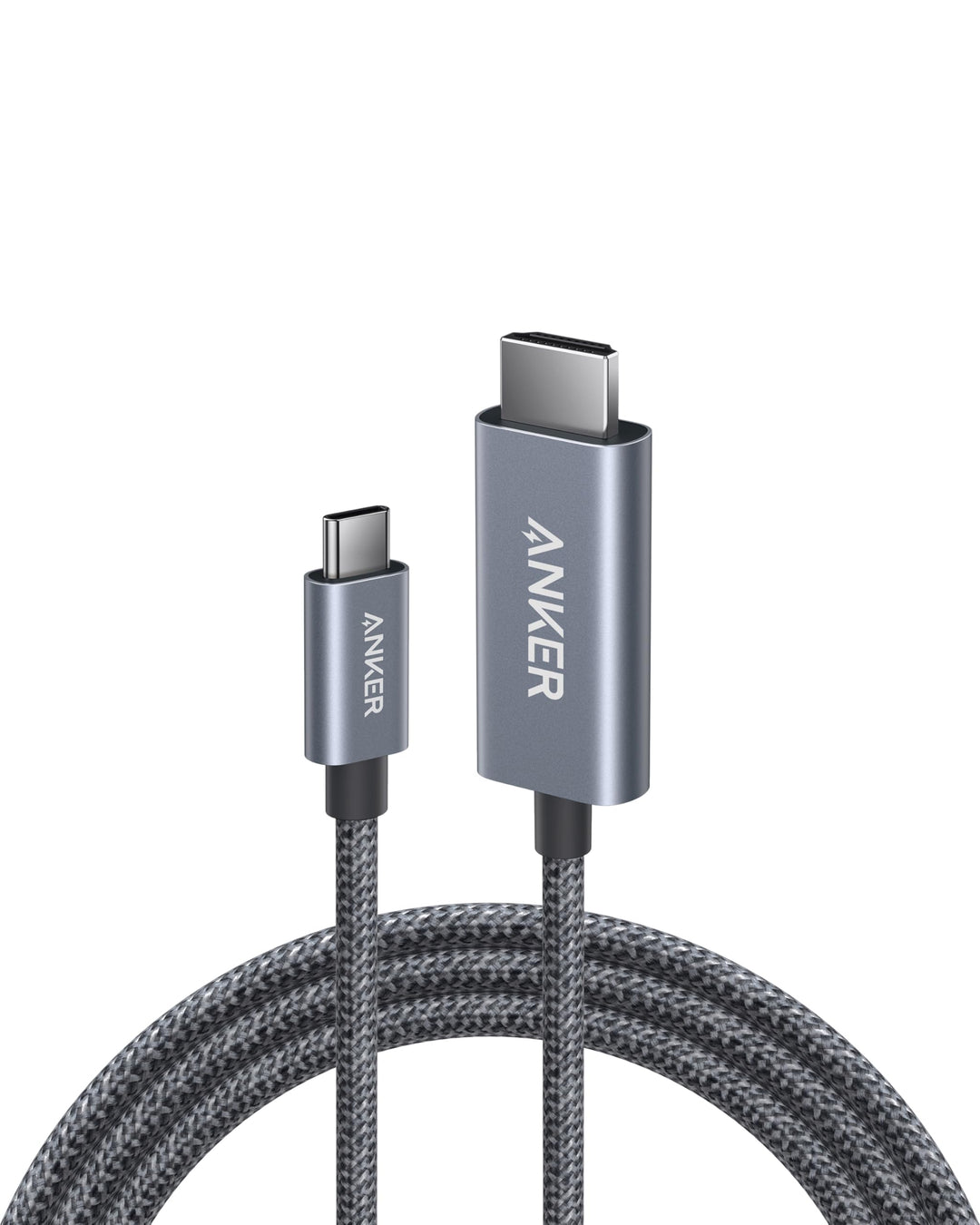 Anker HDMI-Kabel, 4K@60Hz HDR HDMI auf USB-C Kabel, ultraschnelles USB-C auf HDMI-Kabel aus Nylon ge