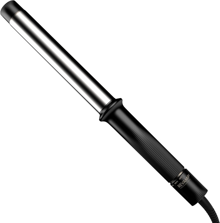 REVAMP Effortless Curls Extra Langer Lockenstab 32mm - Lockenstab lange Haare – Lockenstyler mit Arg
