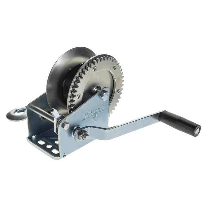 Reese Towpower 74329 Seilwinde für Anhänger, silberfarben, Silber