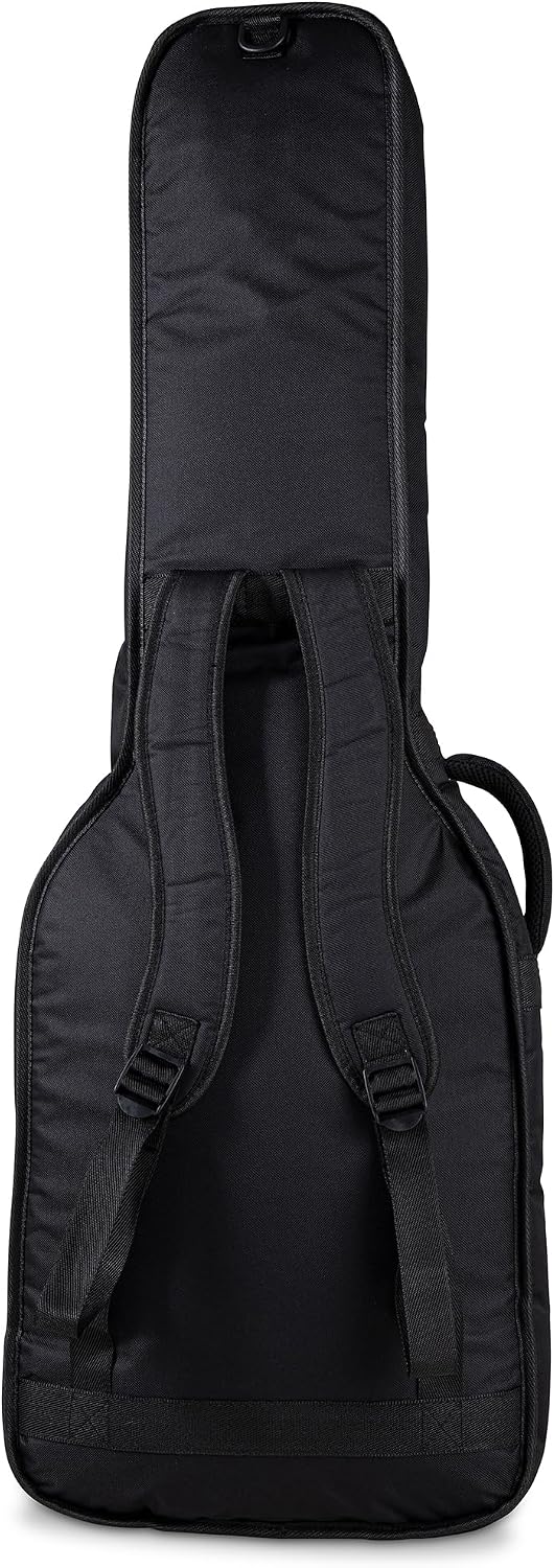 PURE GEWA Gitarren Gig-Bag Serie 120 für Westerngitarre, schwarz, 20 mm Schaumstoffpolsterung mit gr