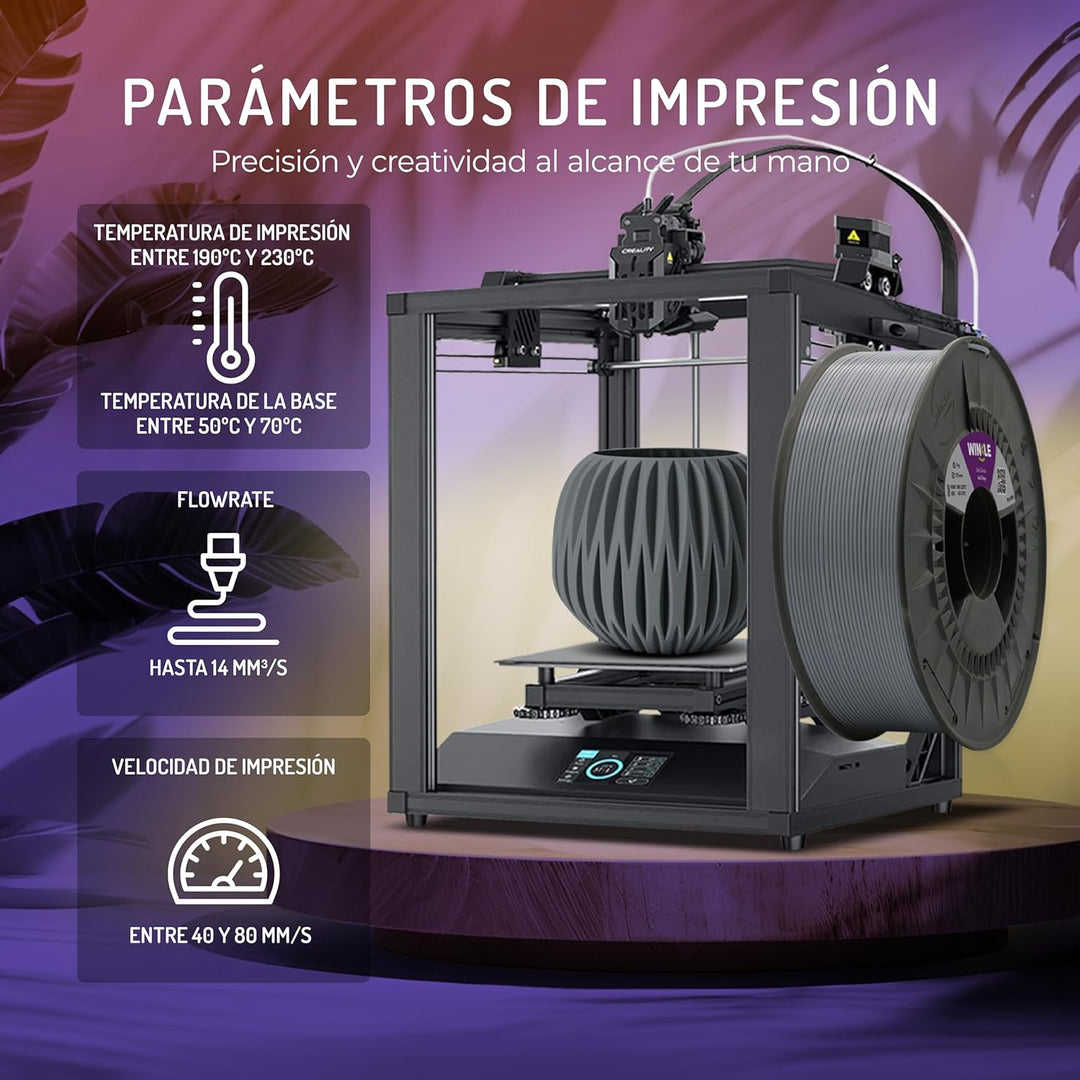 Winkle Pla 850 Filament | Pla 2,85 mm | 3D-Druck | Pla Ingeo 850 | 3D-Filament | Transparente Farbe