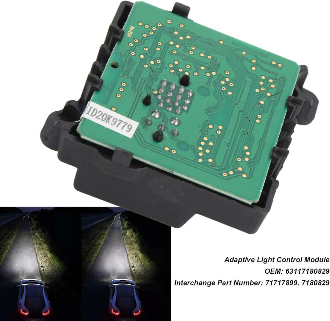 Scheinwerfer-Steuermodul 63117180829, KIMISS Adaptive Light Control Module ALC-Steuereinheit Ersatz
