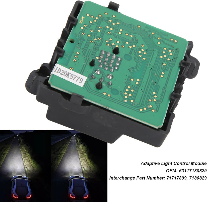 Scheinwerfer-Steuermodul 63117180829, KIMISS Adaptive Light Control Module ALC-Steuereinheit Ersatz