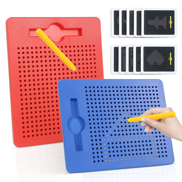 AIVORO 2 Stück Kinder Magnetische Zeichenbretter: Kinderdas Magische Magnetspiel - Kleines Magnetisc