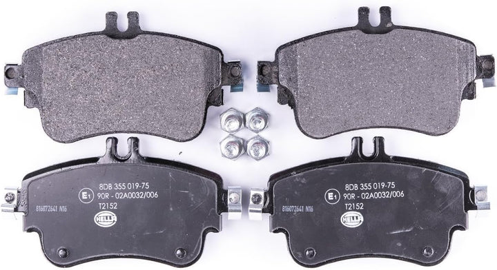 HELLA PAGID 8DB 355 019-751 Bremsbelagsatz - T2152 - Dicke/Stärke: 19.2mm - Bremssystem: TRW - für V