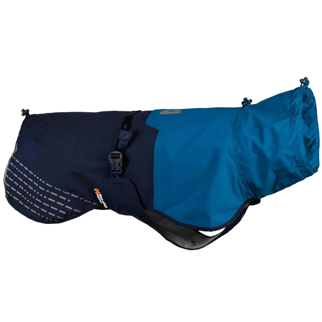 Non-stop dogwear Fjord Raincoat Blue |2963| Regenschutz, Grösse:40
