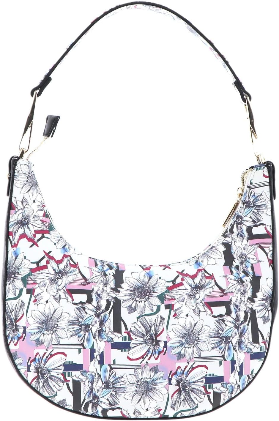 VALENTINO Damen Shoulder Bag 6jc-Goulash Einzigartig sottospalla Schwarz / Mehrfarbig, Schwarz / Meh