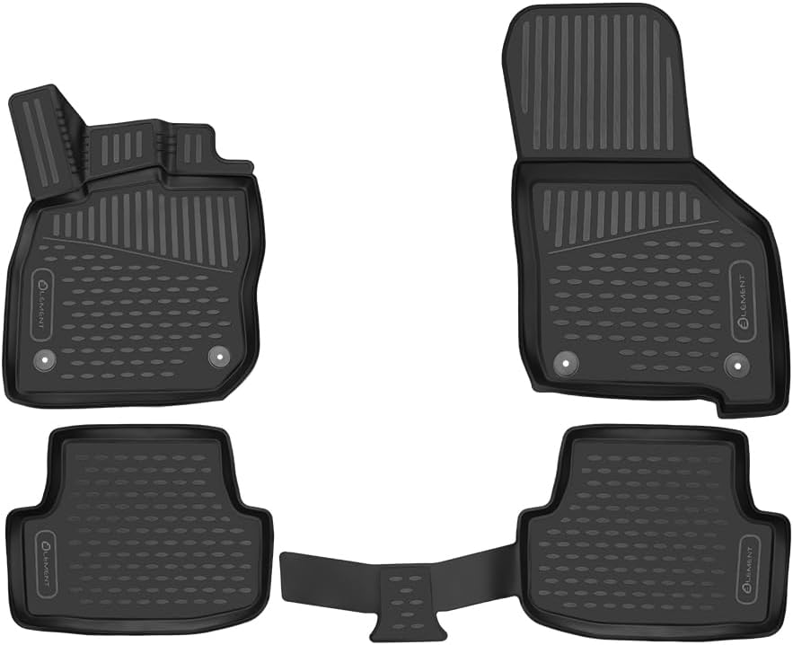 Element Passgenaue Premium Antirutsch Gummi Fussmatten - Dacia Kadjar
