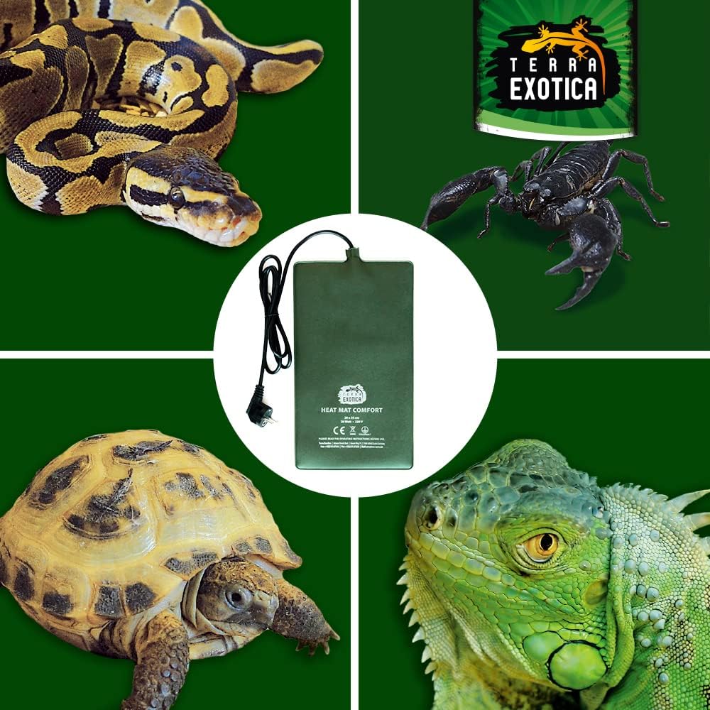 Terrarium Heizmatte Comfort 20 Watt, 20x35 cm - in 10W, 20W, 30W & 40W erhältlich - Wärmematte für R