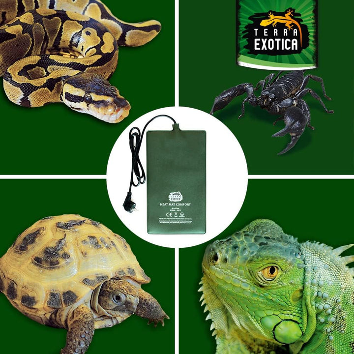 Terrarium Heizmatte Comfort 20 Watt, 20x35 cm - in 10W, 20W, 30W & 40W erhältlich - Wärmematte für R