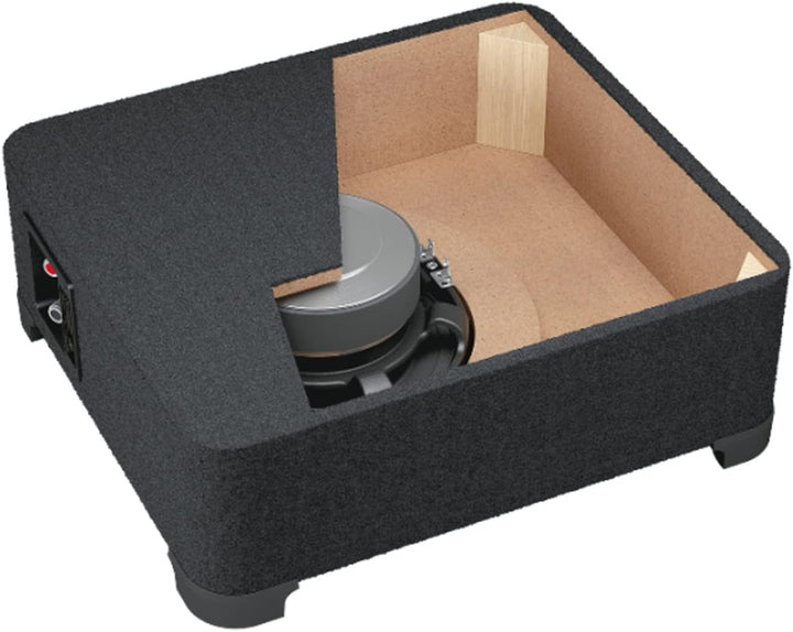 Audison APBX 8 DS – 8-Zoll-Subwoofer in geschlossener Box, Dual-Schwingspule 4+4 Ohm, 500W Peak, kom