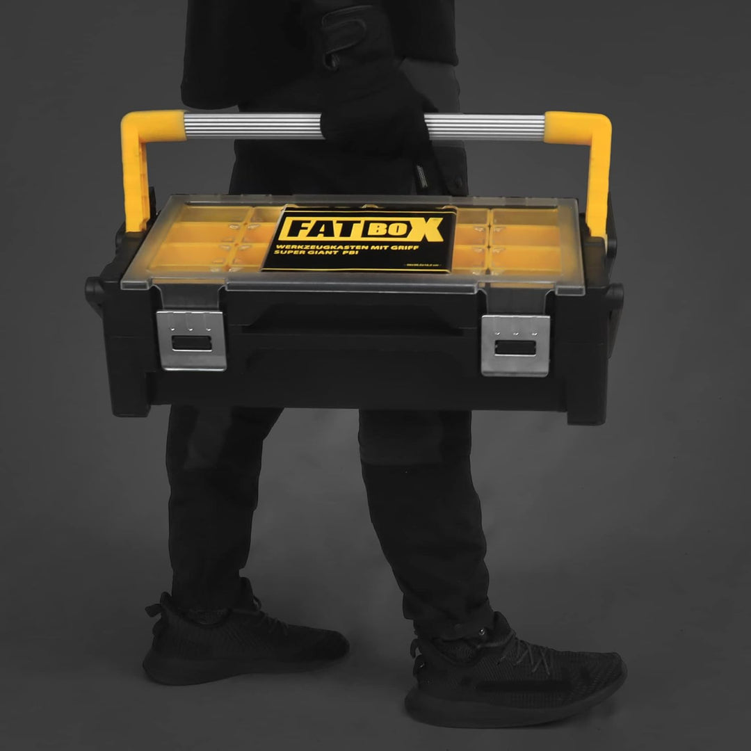 Werkzeugkasten mit Griff Super GIANT PBI | Werkzeugbox, Werkzeugkoffer, Sortimentsbox