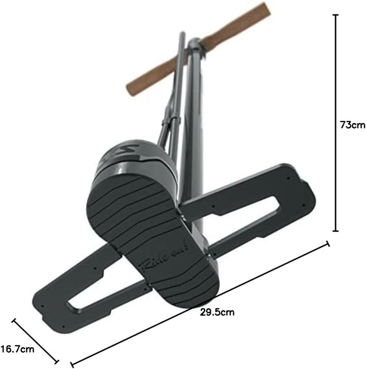SKS GERMANY RENNKOMPRESSOR NXT Standpumpe (Luftpumpe für alle Ventilarten, Präzisions-Manometer, Met