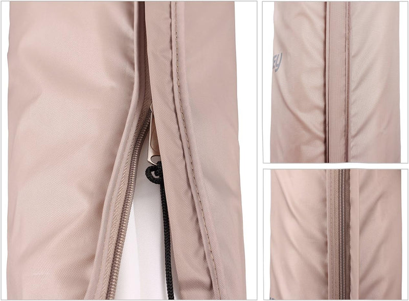 Sekey Schutzhülle für Ø 300 cm Sonnenschirm, Abdeckhauben für Sonnenschirm,100% Polyester, Taupe Tau