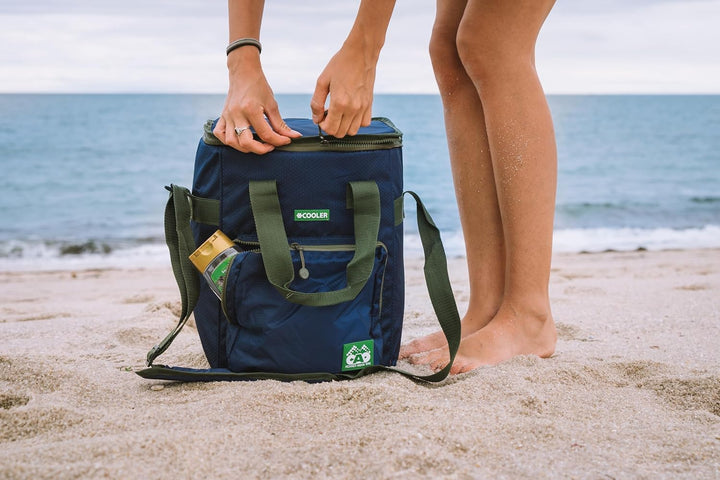 Cao Camping Kühltasche aus Stoff 16 l Blau - blau, 16 l Blau - blau