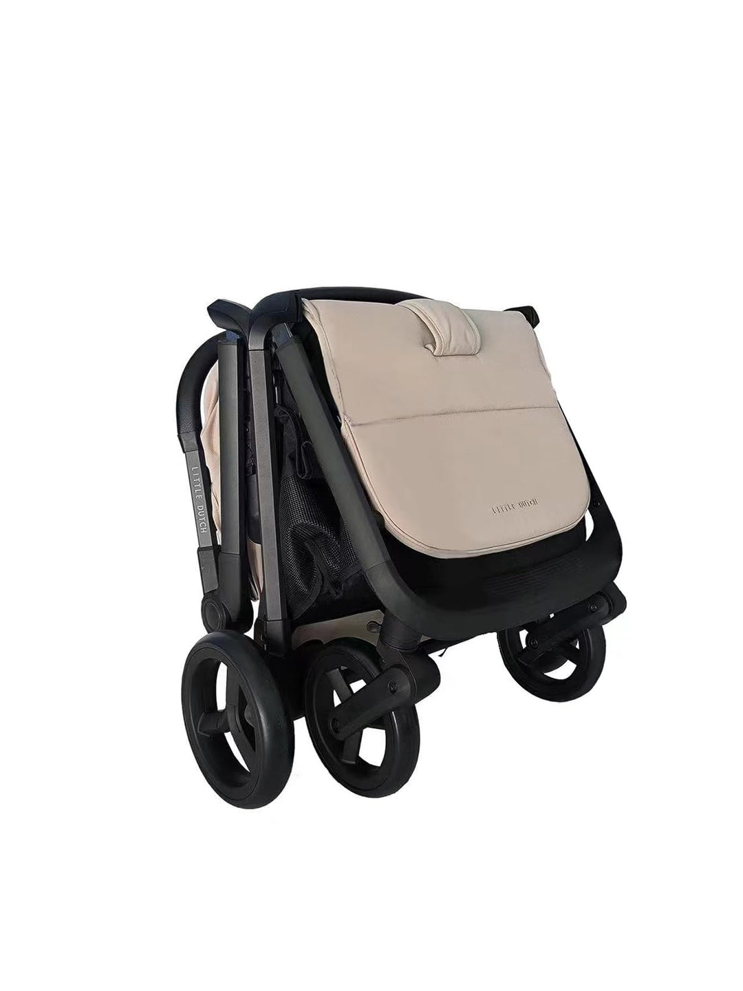 Little Dutch Buggy Kinderwagen Comfort mit Schutzbügel - beige, beige