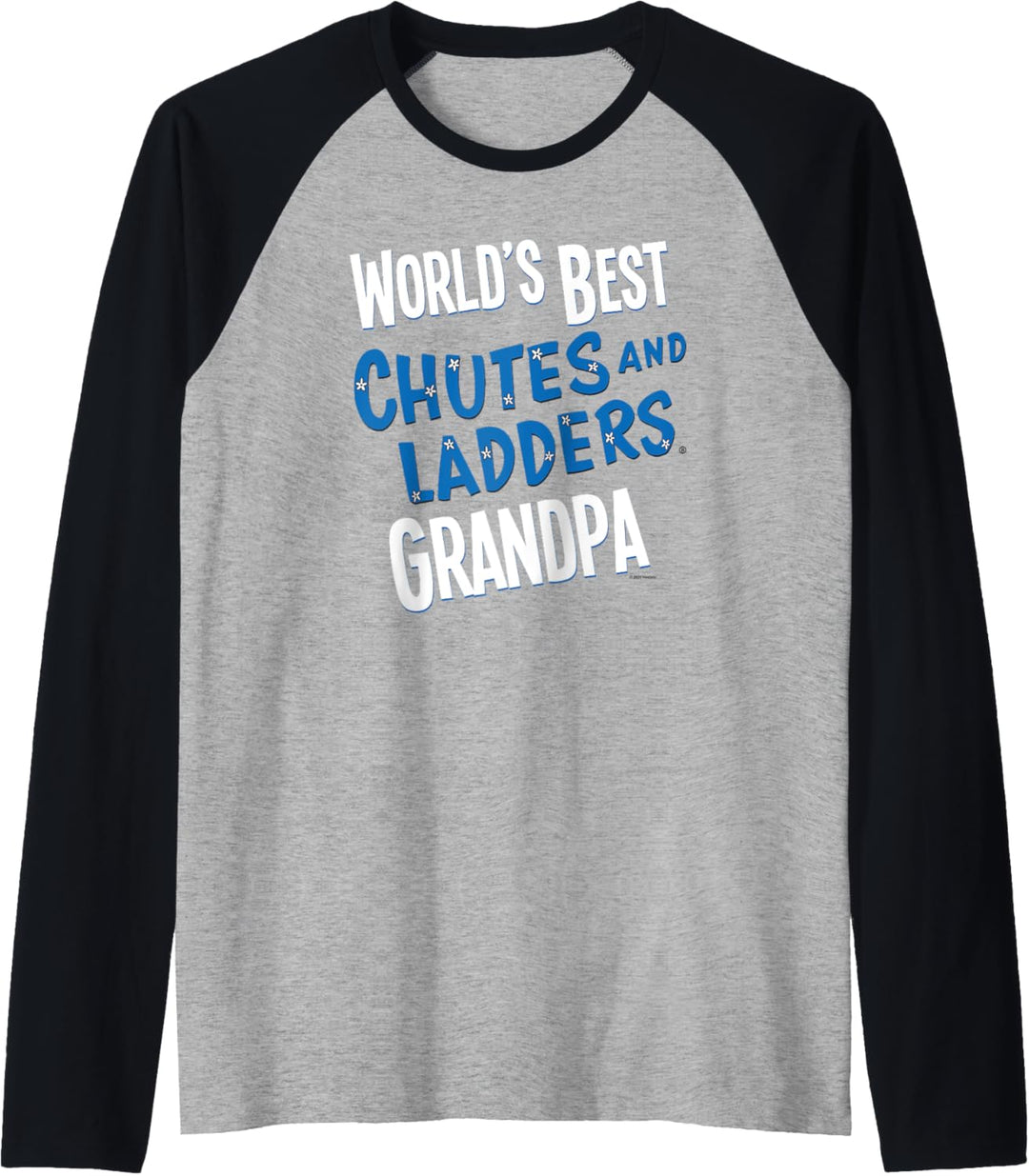 Chutes and Ladders Grandparent's Day World's Best Grandpa Raglan