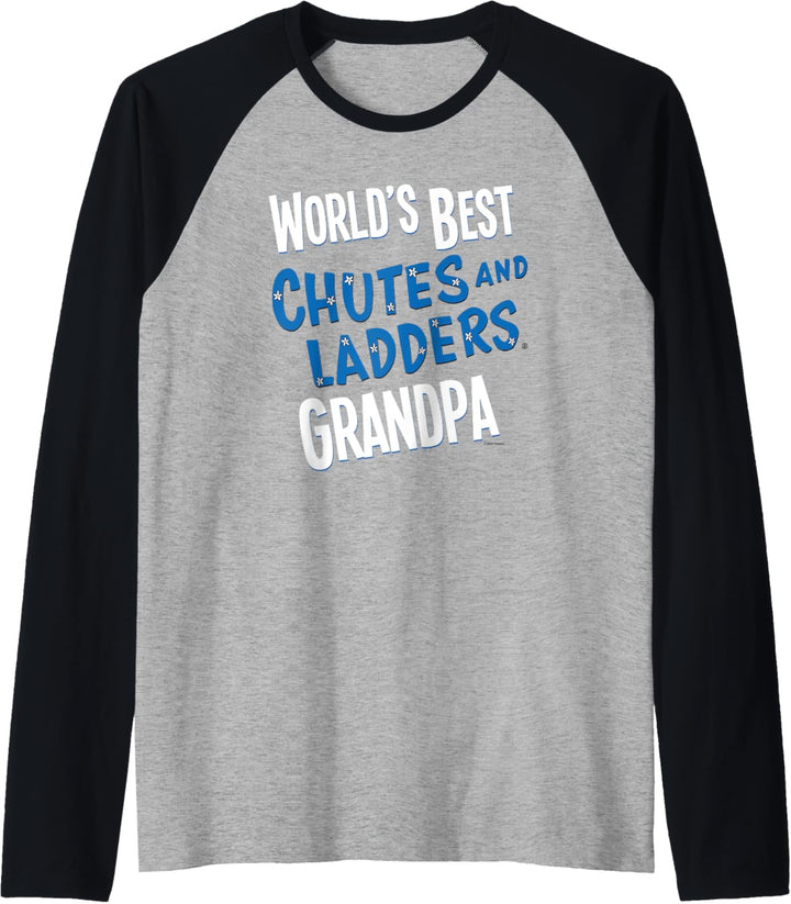 Chutes and Ladders Grandparent's Day World's Best Grandpa Raglan