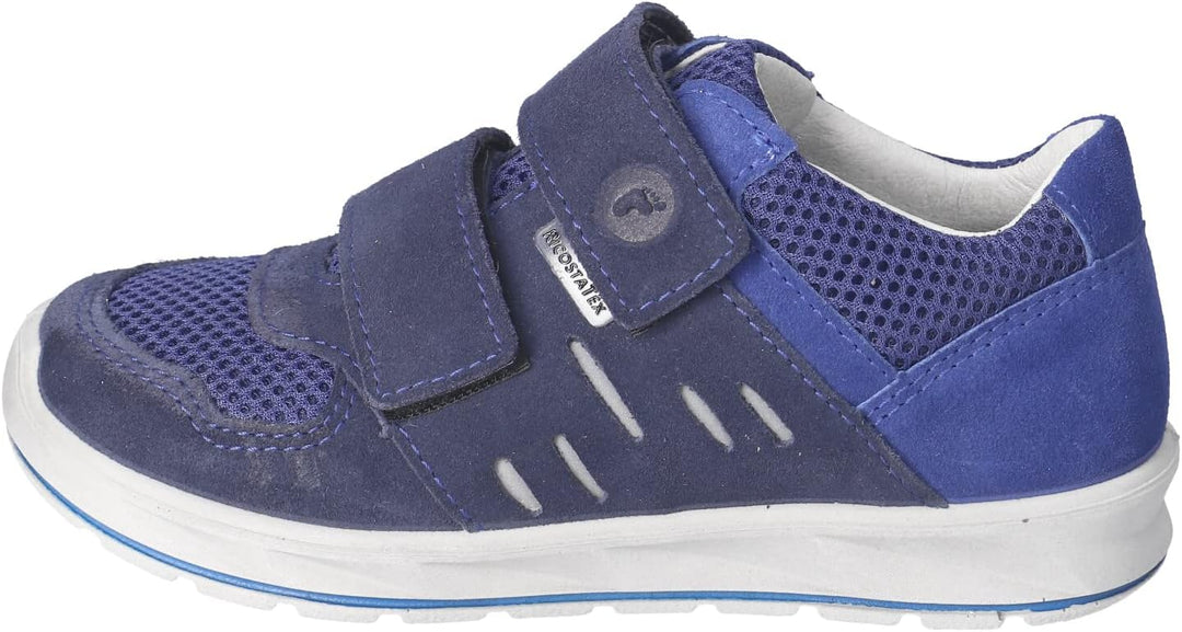 RICOSTA Jungen Low-Top Sneaker LOUI,Kinder Halbschuhe,WMS:Mittel, TEX 28 EU Blau 170, 28 EU Blau 170