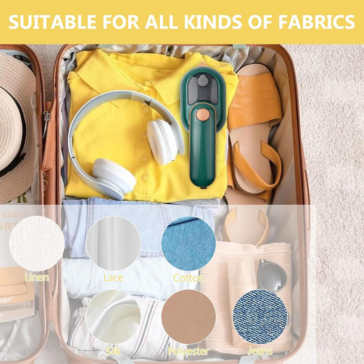 Tragbarer Mini Bügeleisen Faltbares Reise Bügeleisen Dampfbügeleisen Mini Dampfbügeleisen Handbügelm