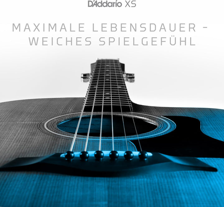D'Addario Gitarrensaiten Akustikgitarre | Gitarrensaiten Westerngitarre | Ultra haltbare Premium-Sai