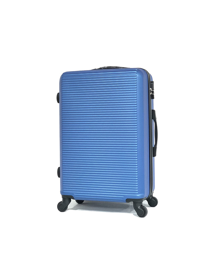 CELIMS Koffer für Kabinen/mittel/gross, mit oder ohne Vanity, französische Marke, Blau - 5859, Moyen