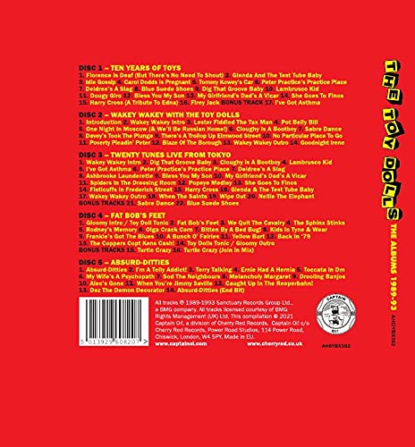 The Albums 1989-93 Clamshell, Audio-CD