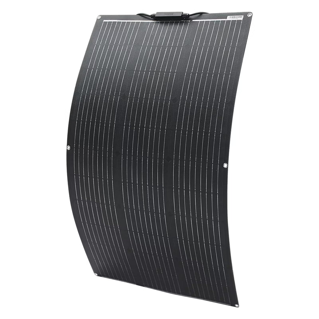 Aysolar 100W 12V Solarpanel Flexibel ETFE Monokristalline Flexible Photovoltaik Solarmodul IP67 Wass