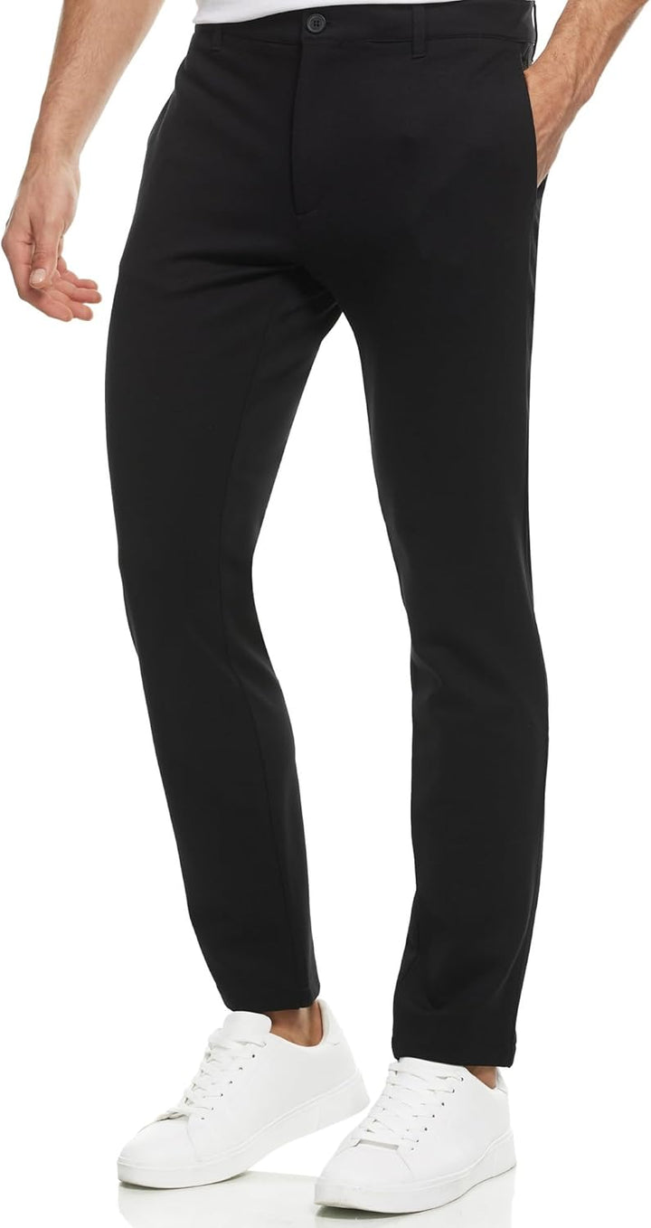 Indicode Herren Rodekro Performance Pants Herren | Chino Herrenhose Super Stretch Stoffhose 32W / 32