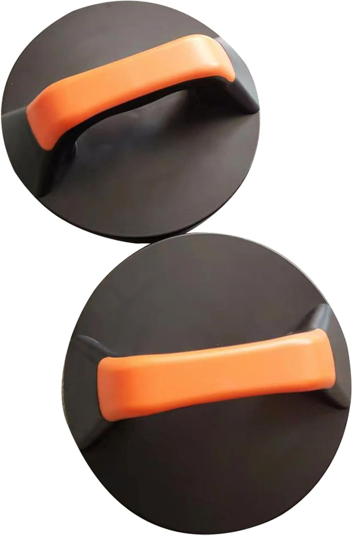 Push Up Handles Floor, Pair of Rotating Handle Pushup Bars, 7.87x3.15 Inches, Strength Training Equi
