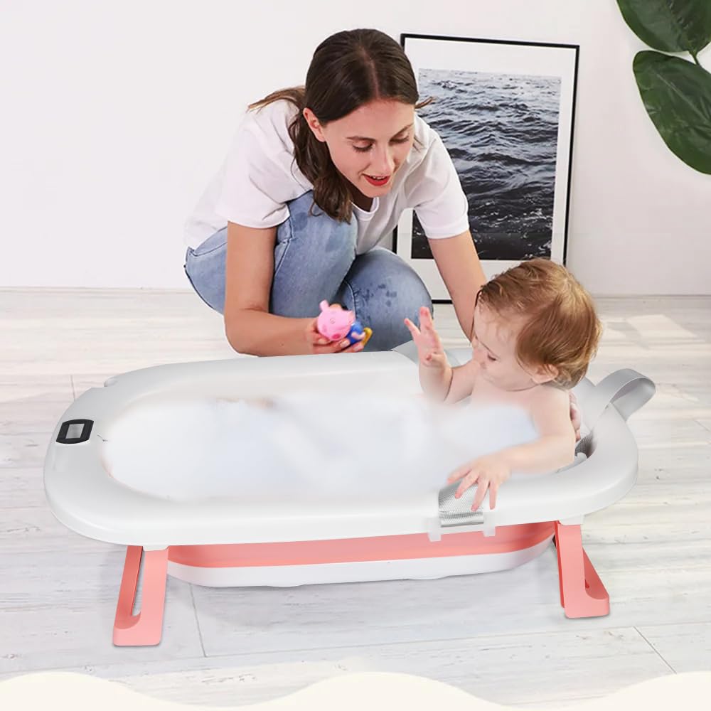 Babybadewanne, faltbar, für Neugeborene, wesentliche Elemente für Neugeborene, Babywanne für Babys u