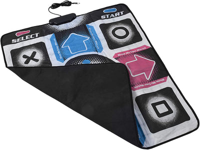 VBESTLIFE Dance Mat, Wii Tanzmatte, strapazierfähige Tanz Steppe,Dance Mat Pad Dancer Blanket mit US