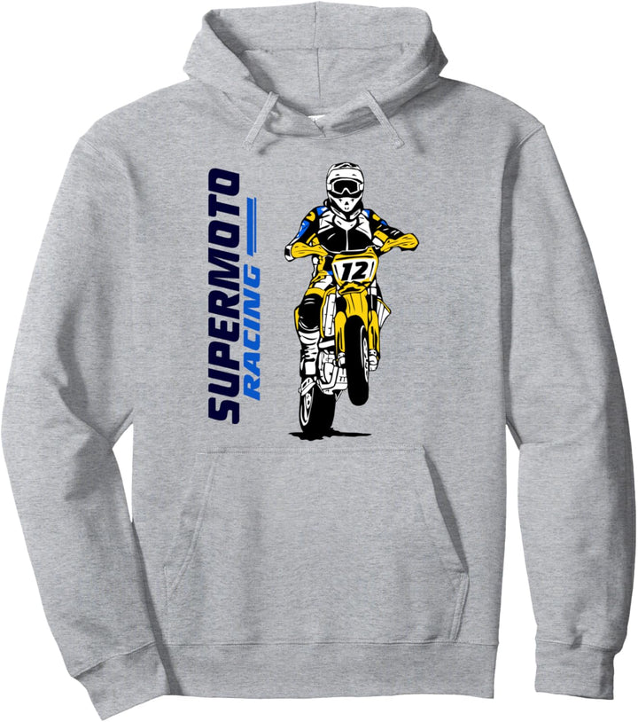 Supermoto Supermotaro Enduro MotoCross Pullover Hoodie