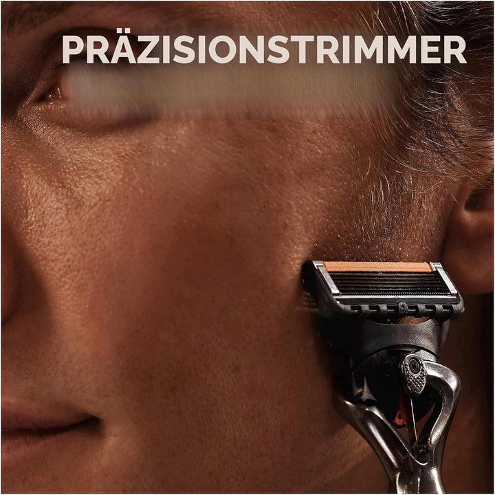 Gillette Fusion 5 ProGlide Rasierer Herren mit Trimmerklinge für Präzision und Gleitbeschichtung, Ra