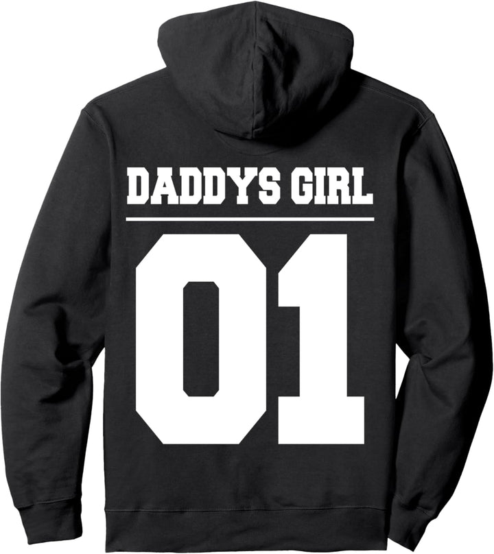 Vater Tochter Partnerlook Outfit Daddys Girl 01 Papa Tochter Pullover Hoodie