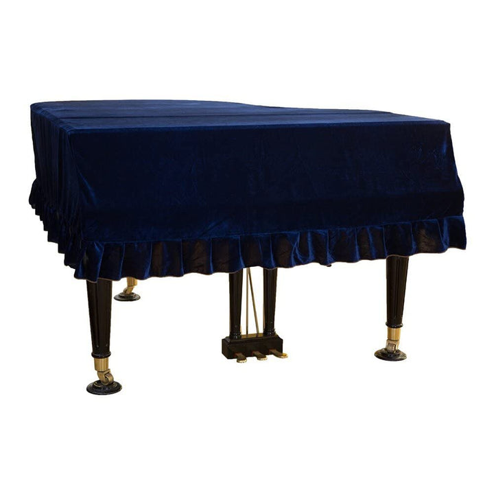 Grand Piano Keyboard Cover Anti -Scratch Piano Cover Gold Samt Klavierdeckel Klavier Schutzstoff Kla