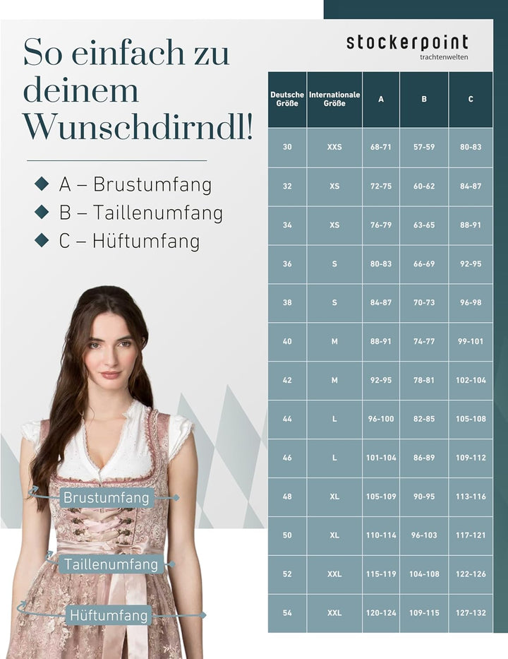 Stockerpoint Damen Noelia Kleid 38 Altrosa, 38 Altrosa