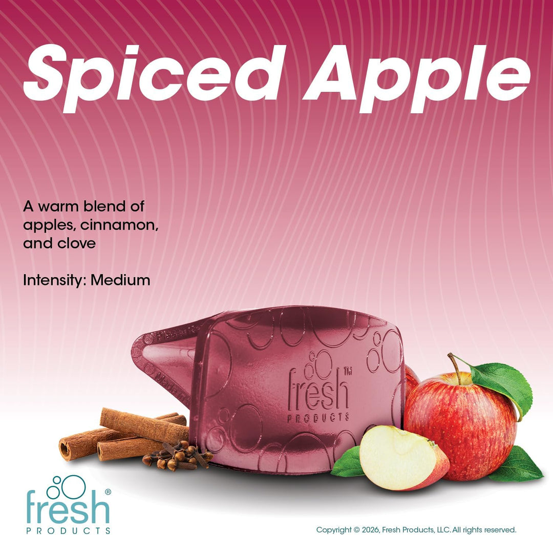 Fre-Pro by Fresh - Bowl Clip Lufterfrischer für Toiletten, Spiced Apple, Box mit 12 Stück, Spiced Ap