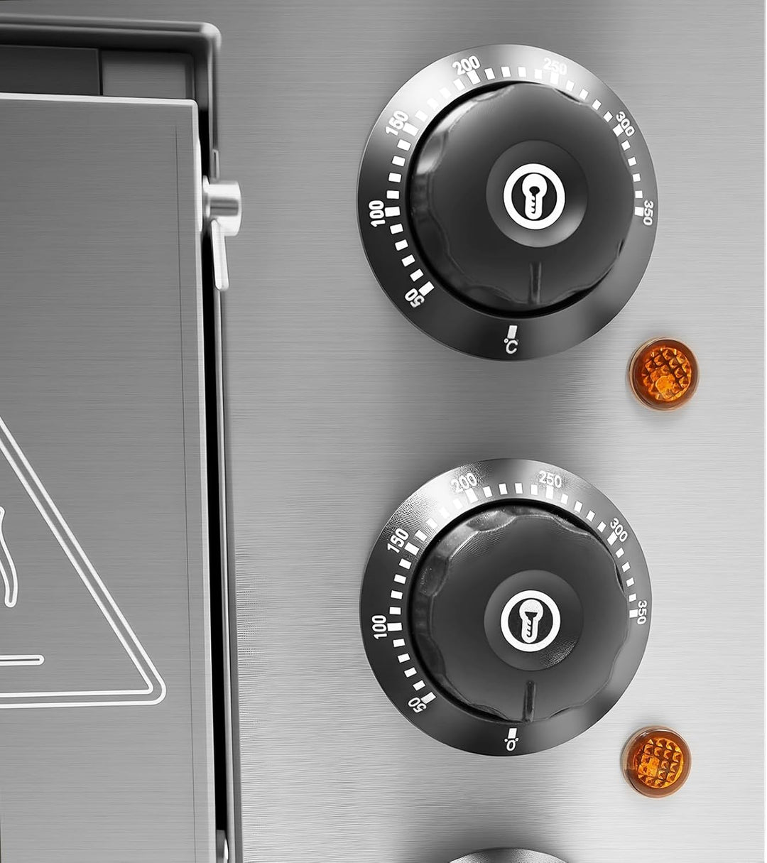 Pizzaofen Elektrischer Pizzaofen Für Die Arbeitsplatte 3000W Kommerzieller Doppelstöckiger Backofen