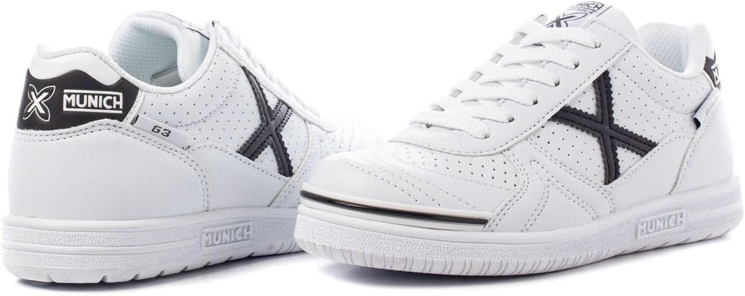 Munich Unisex G-3 Profit Fitnessschuhe, Weiss/Schwarz, 40 EU