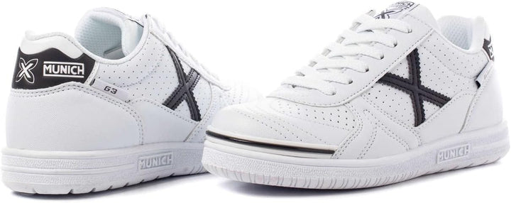Munich Unisex G-3 Profit Fitnessschuhe, Weiss/Schwarz, 40 EU