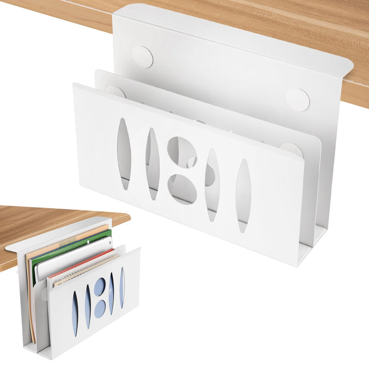 HAQIUHETO Seitenständer Laptop Stand Notebook ständer,Aus Stahl,kein Bohren erforderlich ständer für