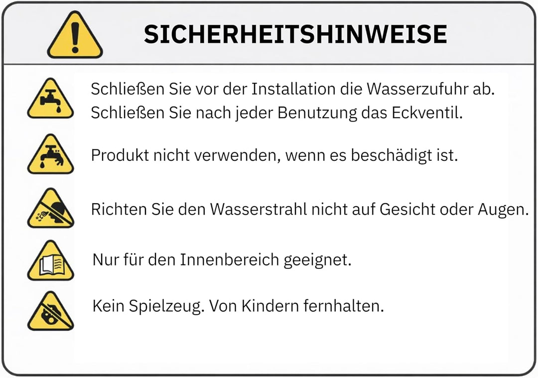 WC Handbrause mit Filter, wassersparende Intimdusche – schwarze Toilettendusche für Toilette mit 2 S