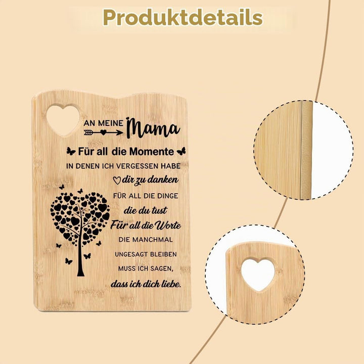 Muttertagsgeschenke Für Mama Schneidebrett Holz Geschenke Für Mama Geschenk Geburtstagsgeschenk Für