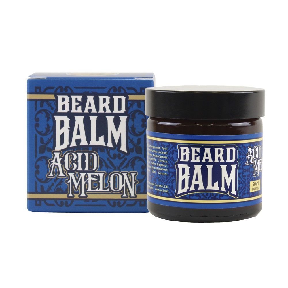 HEY JOE! Bearded Survival Kit Deluxe Nº 3 Acid Melon | Bartpflege Set für Männer Hochwertig [ Bartöl