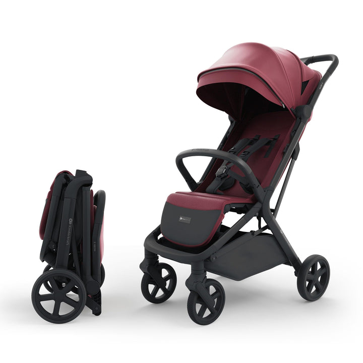 Kinderkraft NUBI 3 Buggy bis 22 kg, automatisch zusammenklappbar, grosse EVA-Räder, Mesh-Sitz, 5-Pun