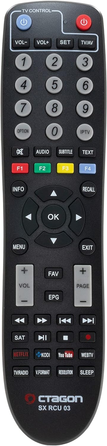 OCTAGON SX88 WL V2 (Version 2) 4K UHD S2+IP 1xDVB-S2 E2 Linux Smart TV Sat Receiver, Multiboot SW: D
