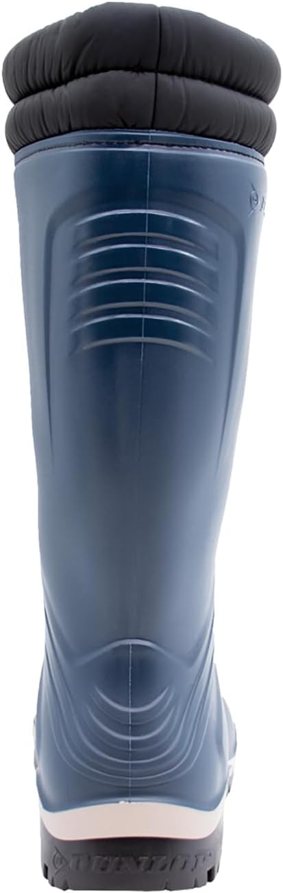 DUNLOP Protective Footwear Kids Blizzard, gefütterte Kinder Gummistiefel 21 EU Blau, 21 EU Blau