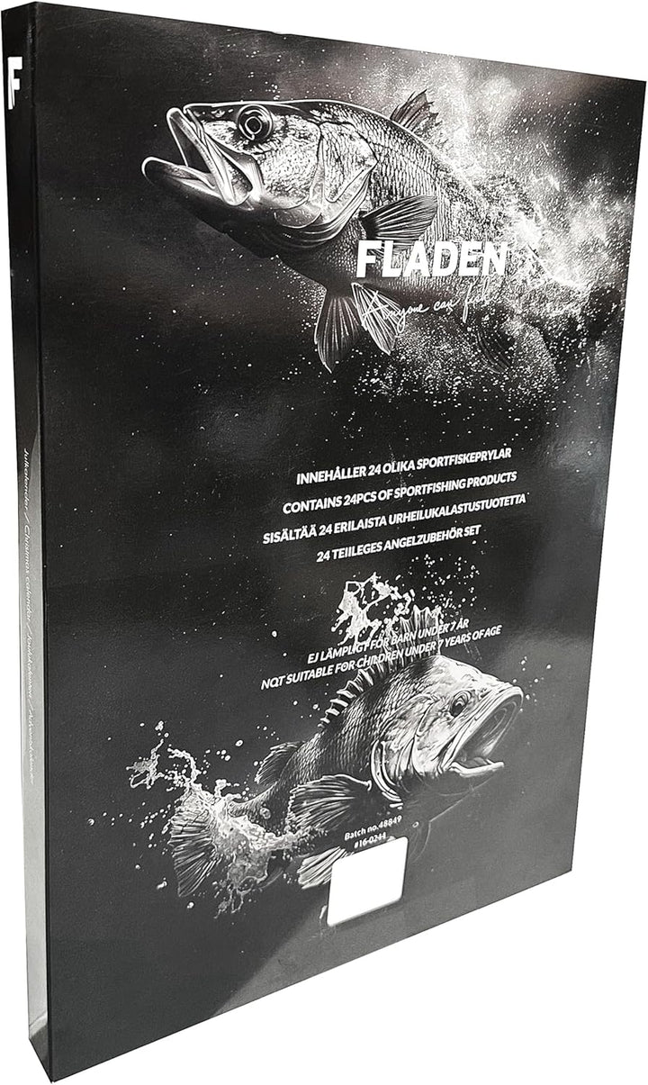 FLADEN Fishing Premium Raubfisch Angler Adventskalender - Köder Angelset Weihnachtskalender Advents